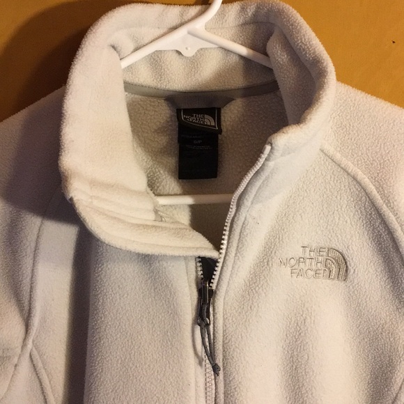 FINAL PRICE Cream North Face Jacket - Picture 4 of 5